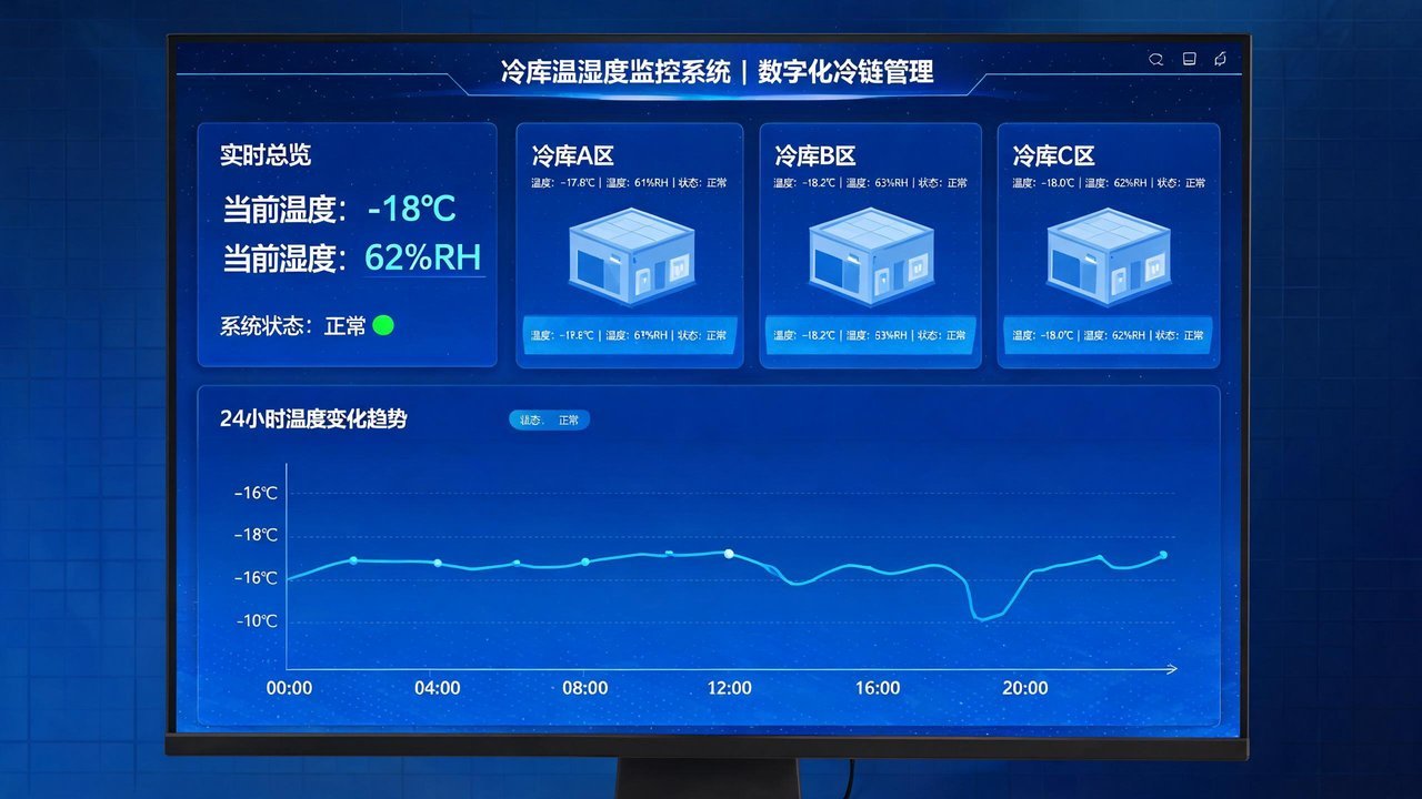 冷库温湿度监控系统