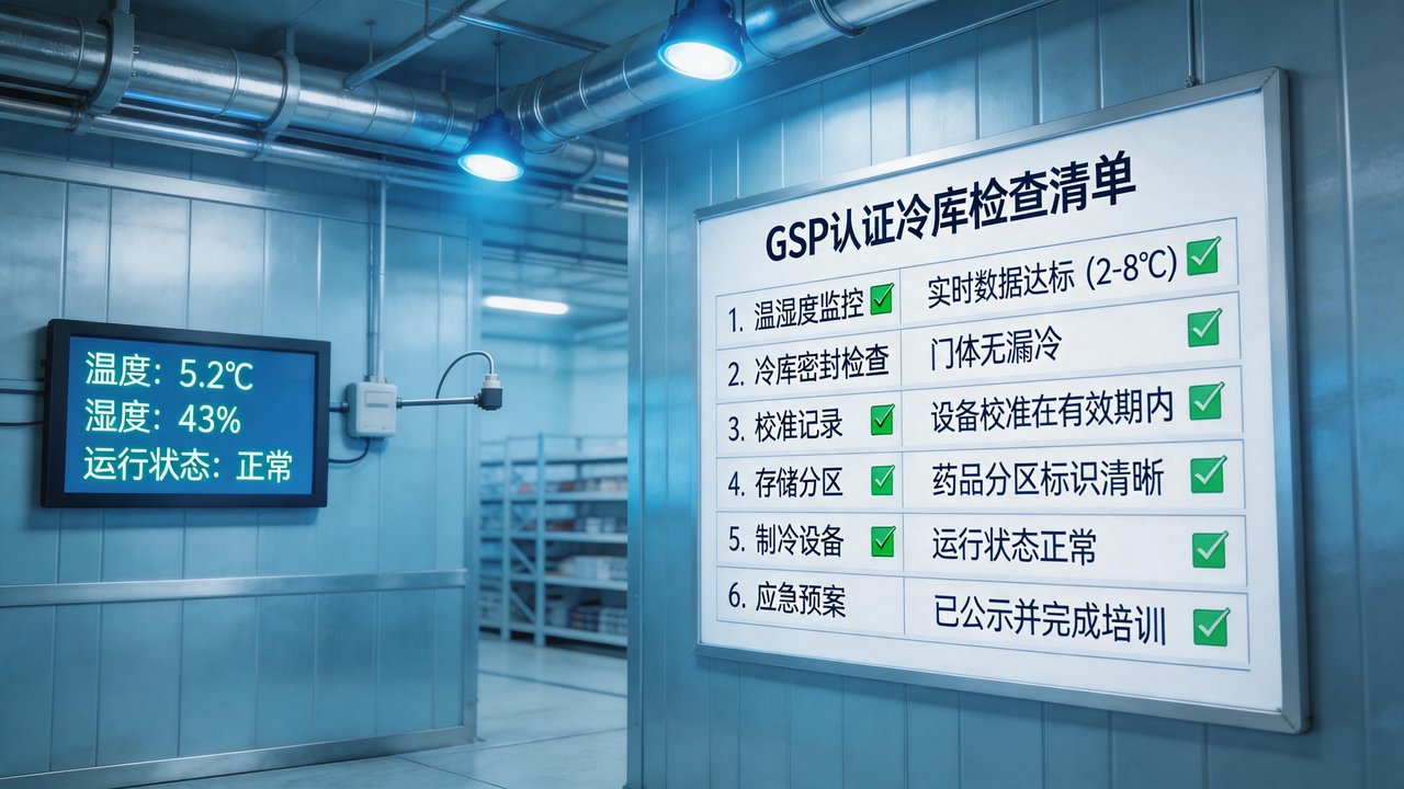 如何通过GSP认证：冷库检查检查清单