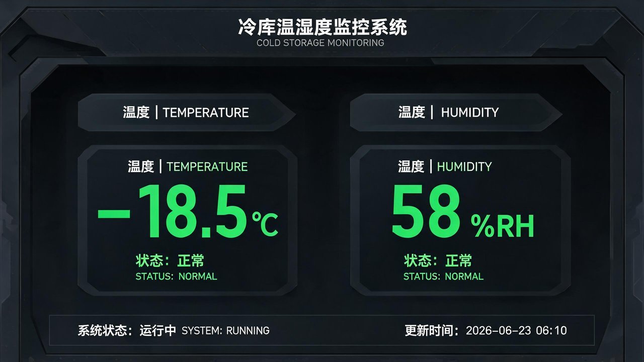 温湿度监控显示屏