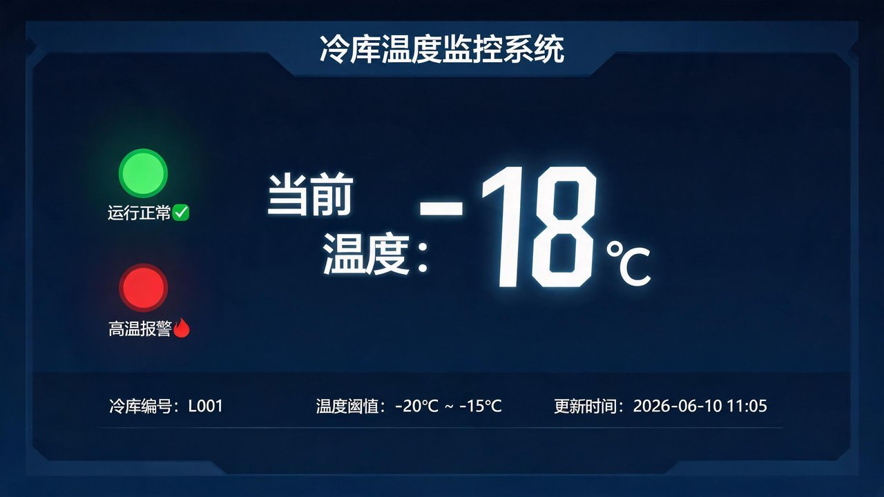 温度监控系统界面