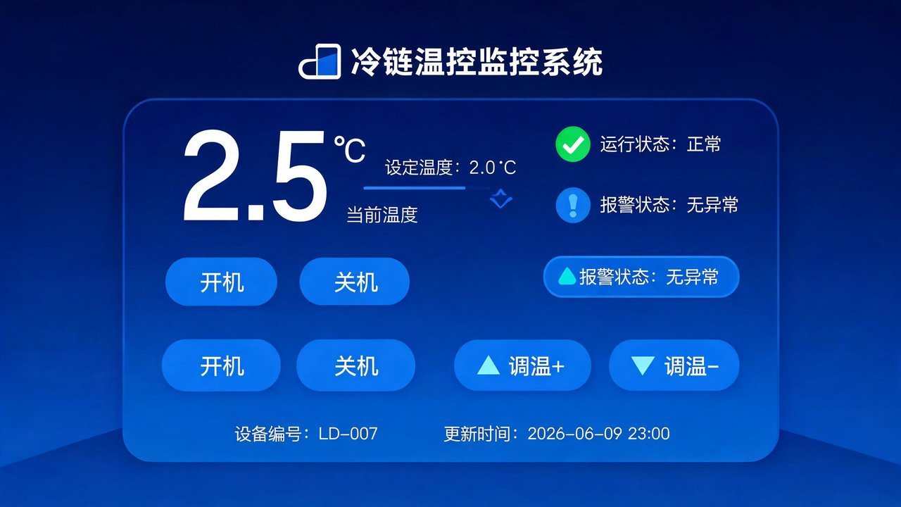 温控系统监控面板