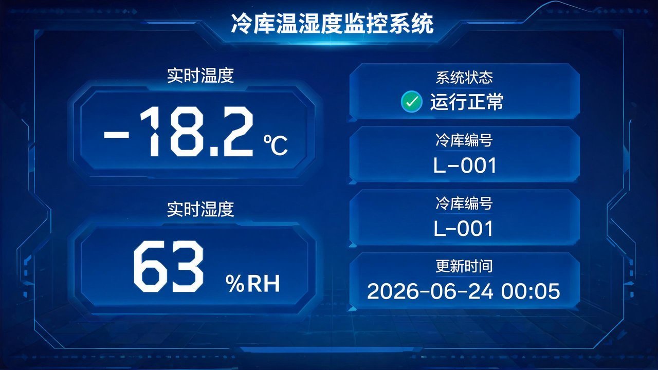 冷库温湿度监控系统