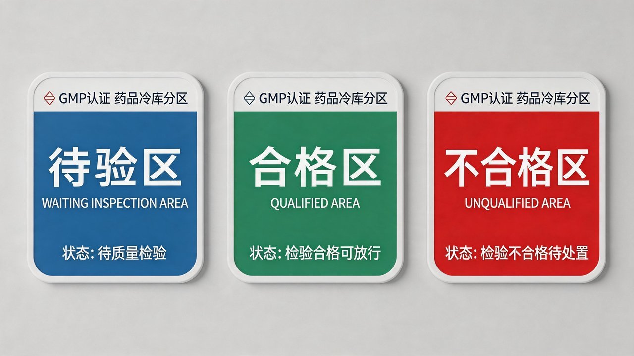 GMP认证分区标识管理