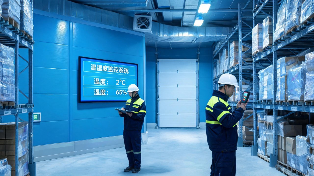 阴凉冷库年度检查场景