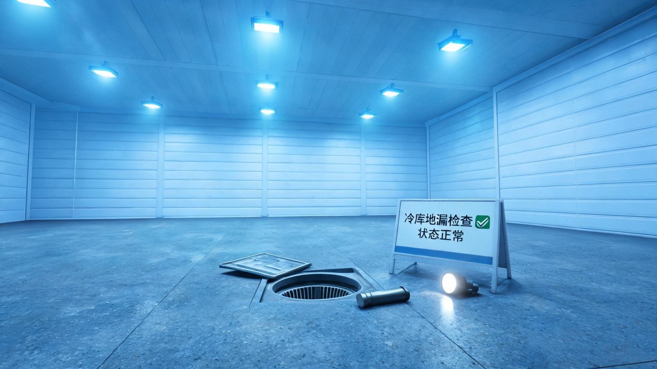 冷库排水地漏维护检查