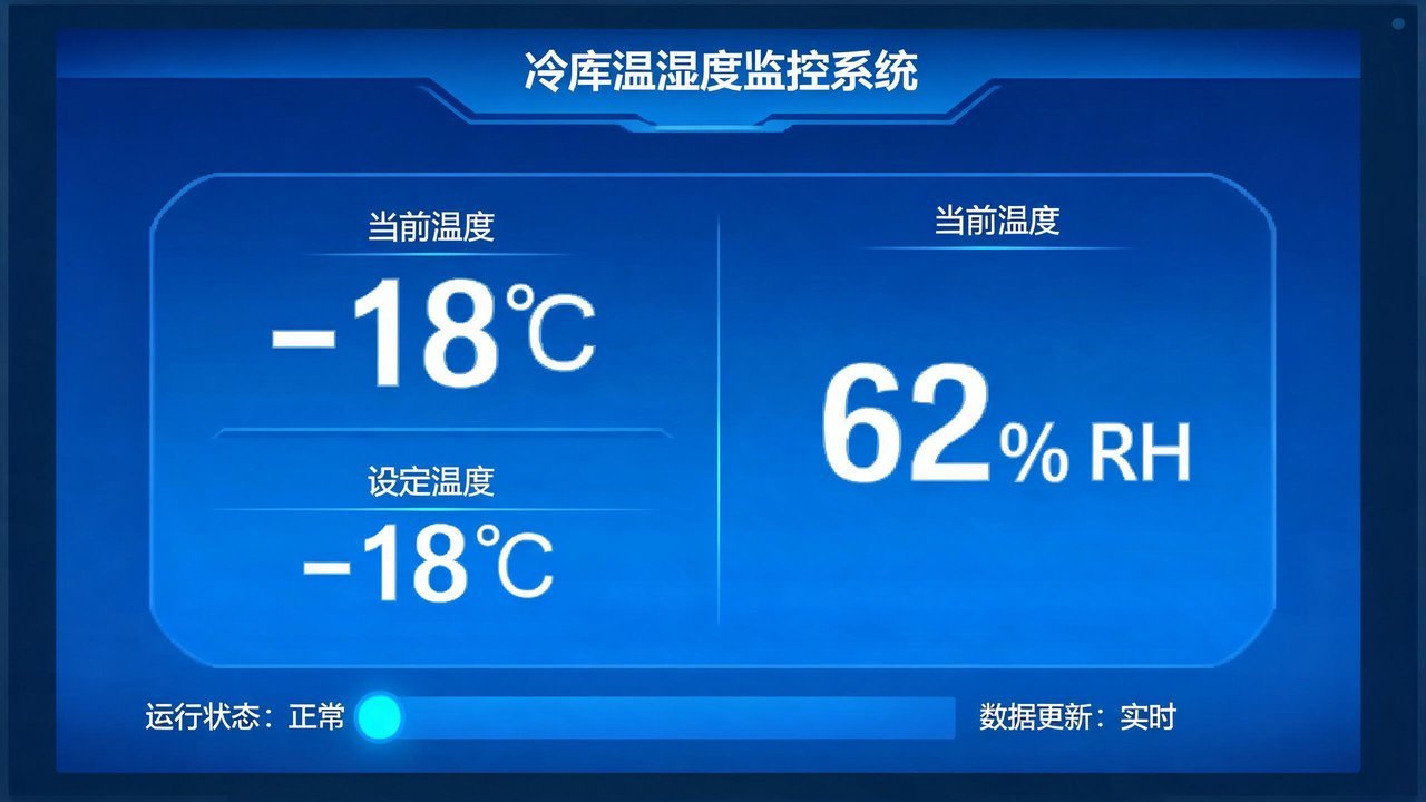 温湿度监控面板