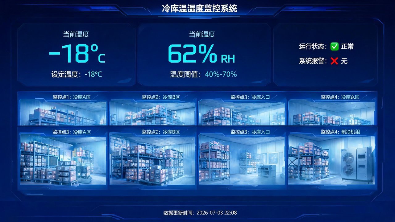 冷库温度监控系统