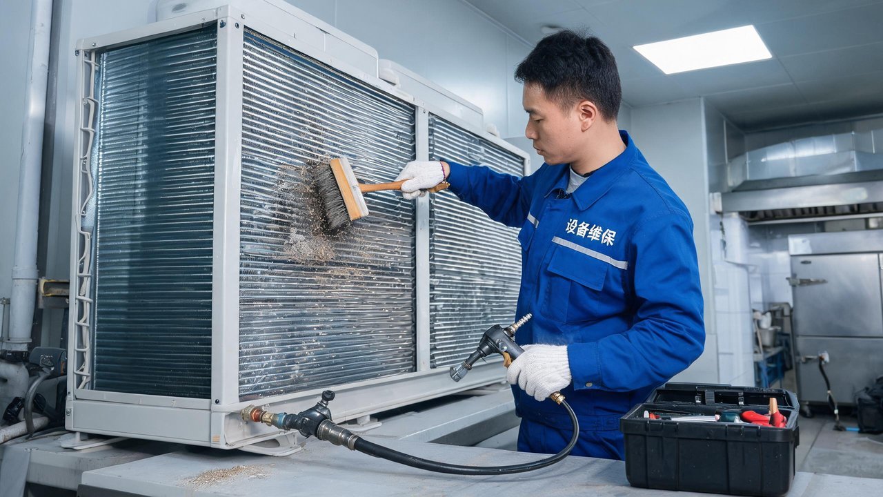冷凝器清洗维护