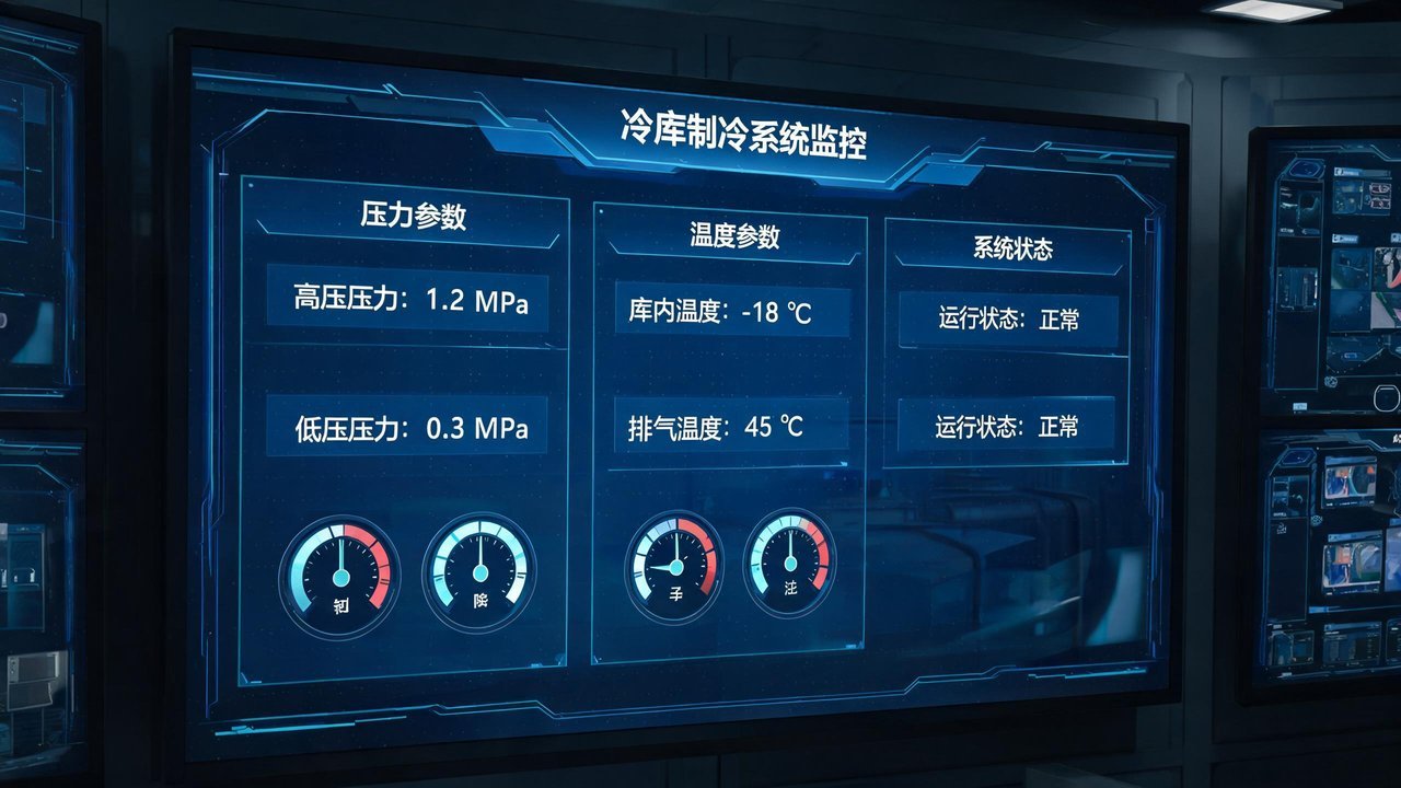 制冷系统监控界面