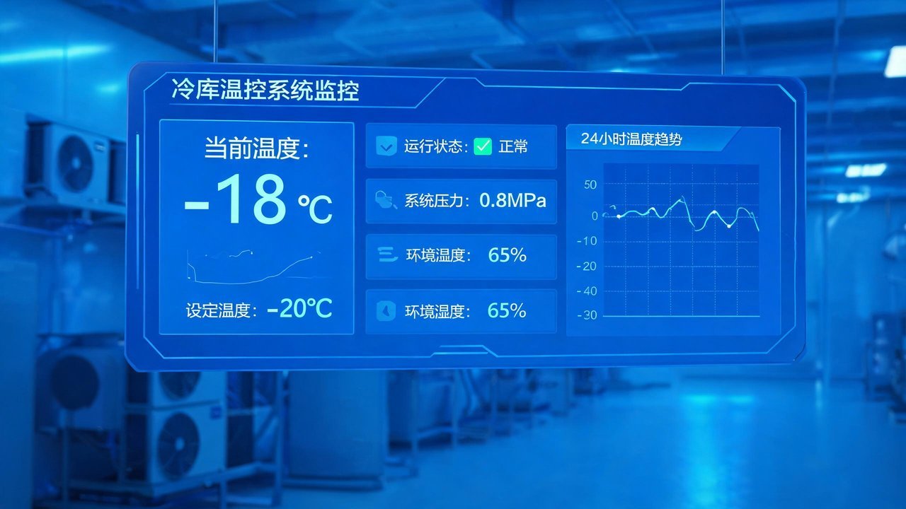 冷库温控系统监控面板