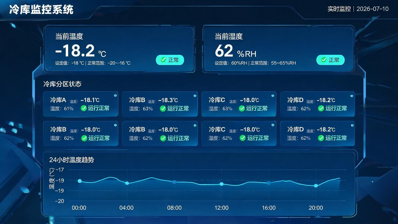 温湿度监控系统仪表盘
