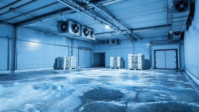 食品冷库地面结冰应急处理与预防措施：老刘教你稳稳当当过寒冬