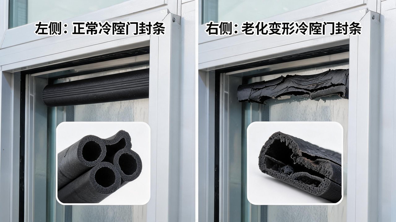 门封条老化变形