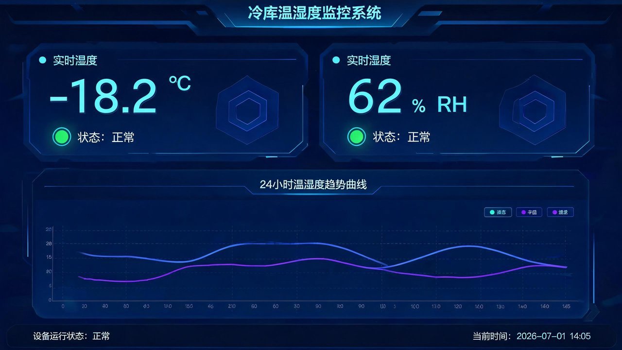 冷库温湿度监控系统