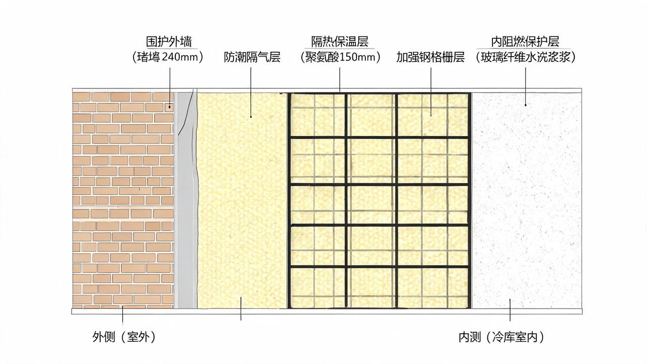 保温层剖面结构