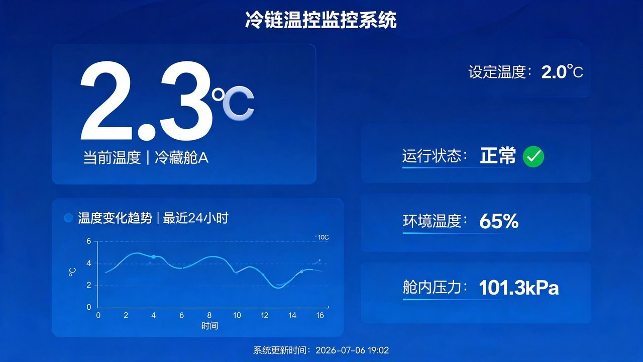 温控系统监控面板