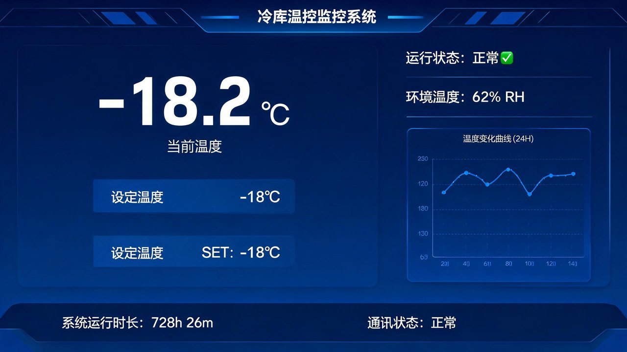 温控系统仪表盘