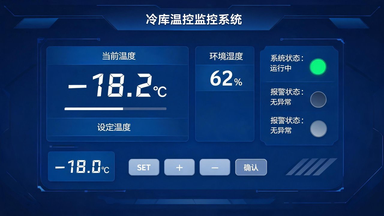 温控系统面板