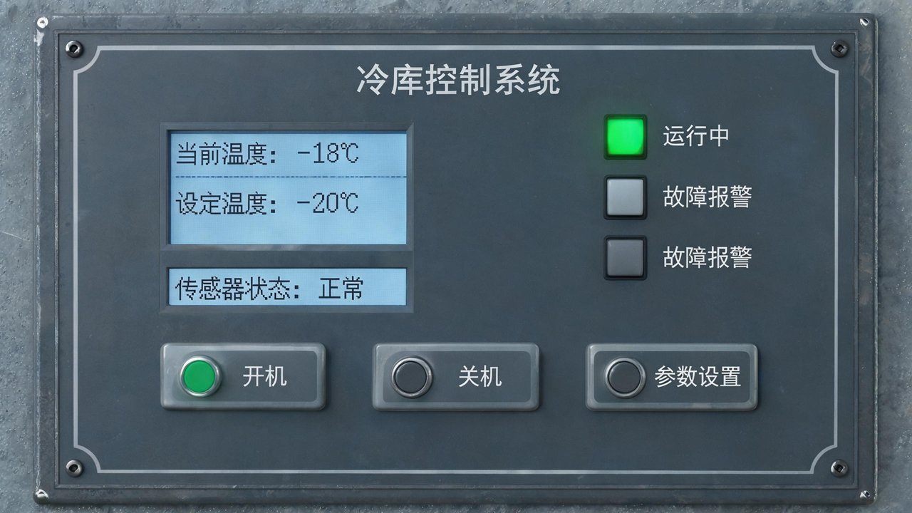 冷库控制系统面板