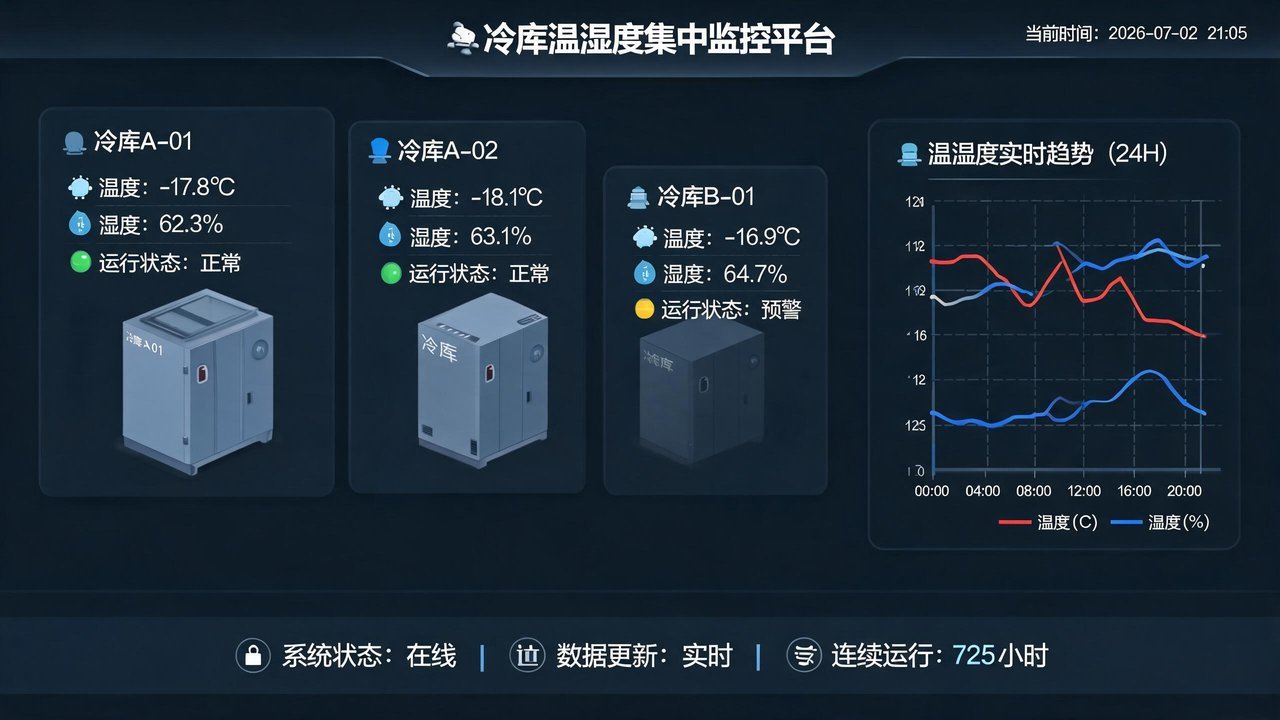 温湿度监控系统界面