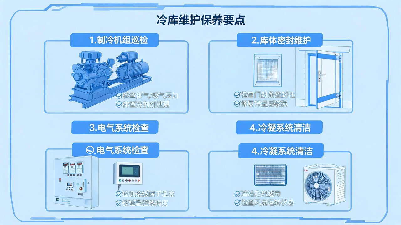 制冷系统维护要点