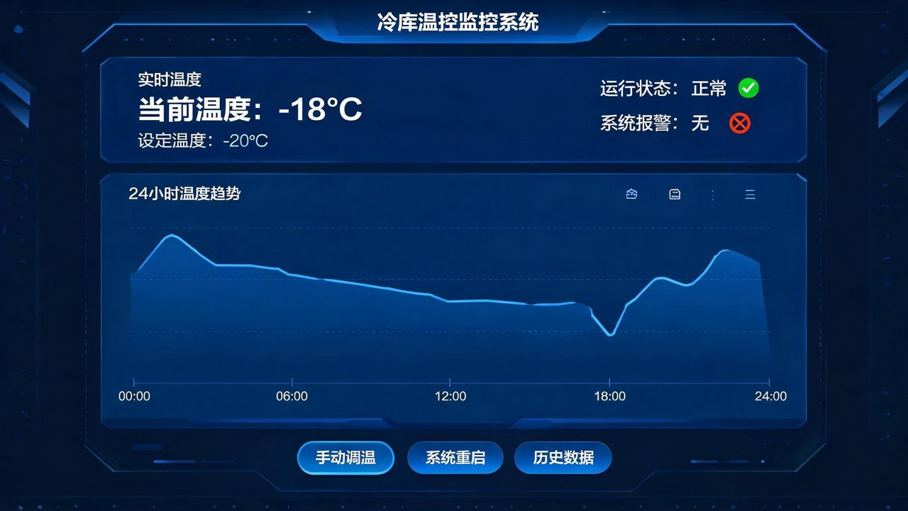 温控系统监控面板
