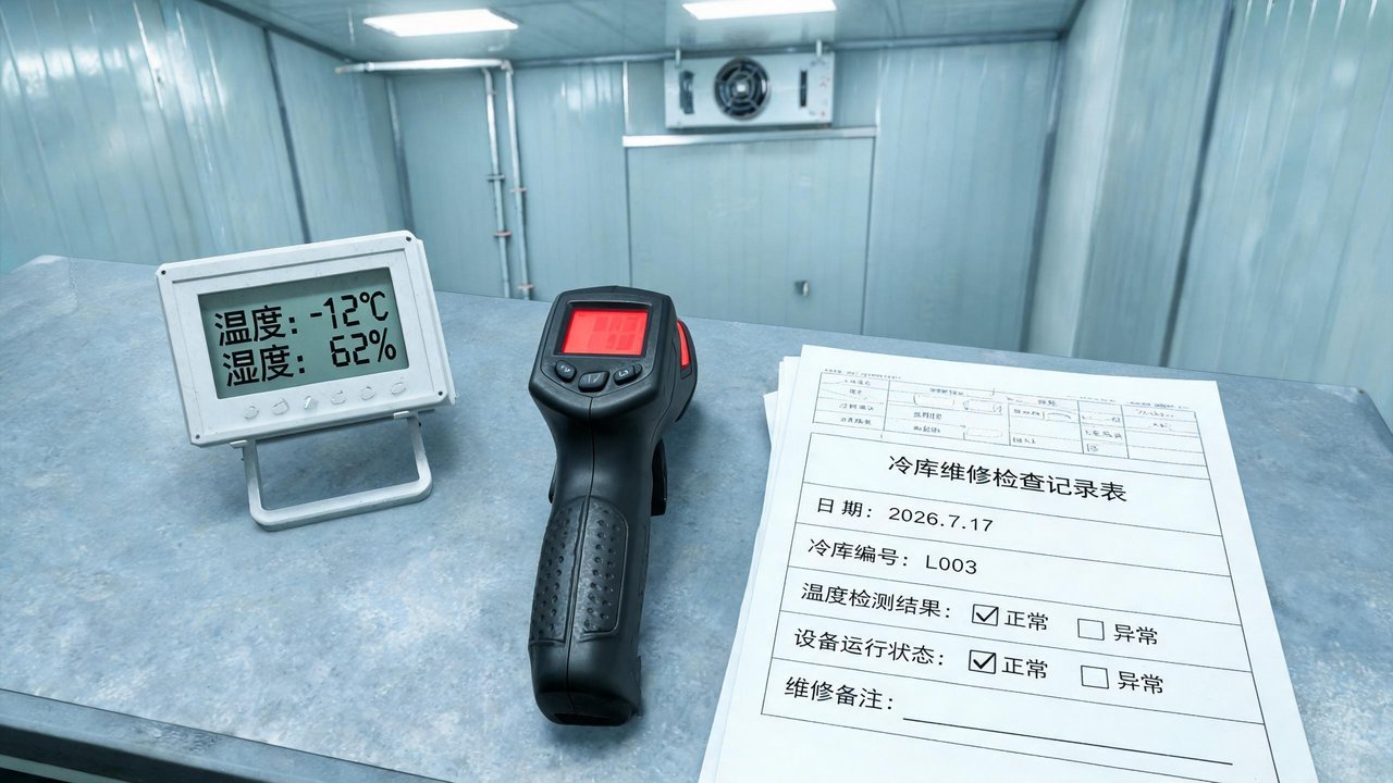 冷库巡查工具准备