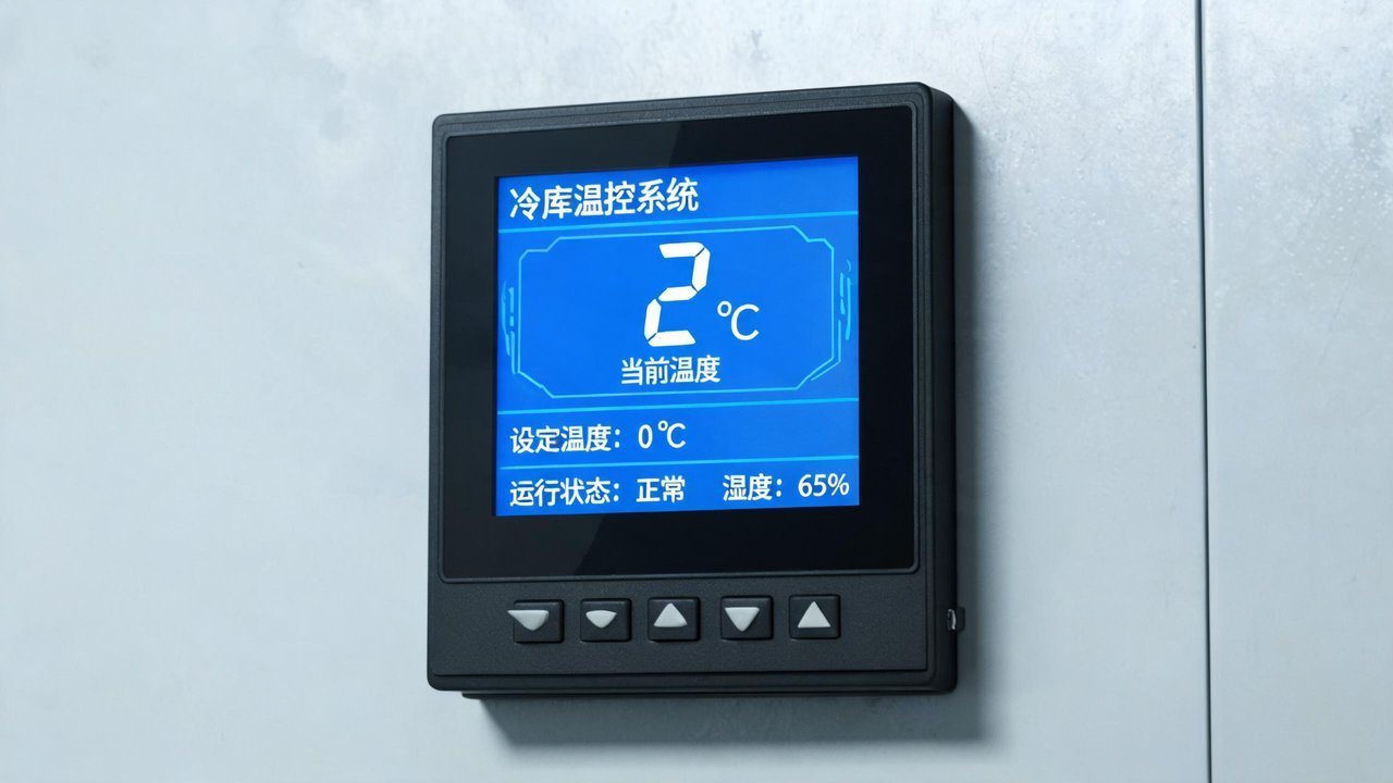 温控面板数字显示