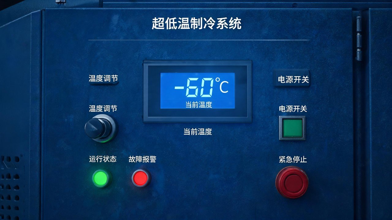 超低温制冷系统控制面板