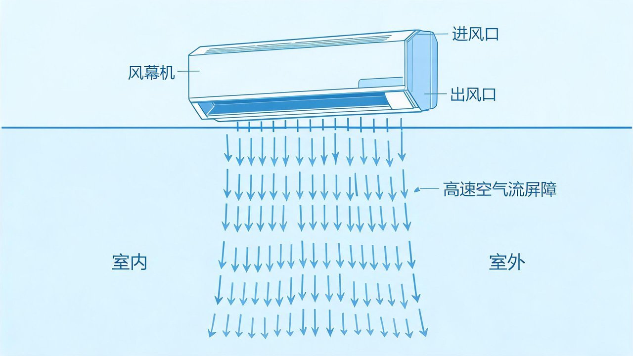 风幕机工作原理