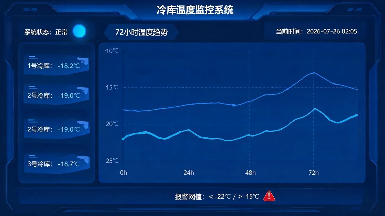 冷库温度监控系统