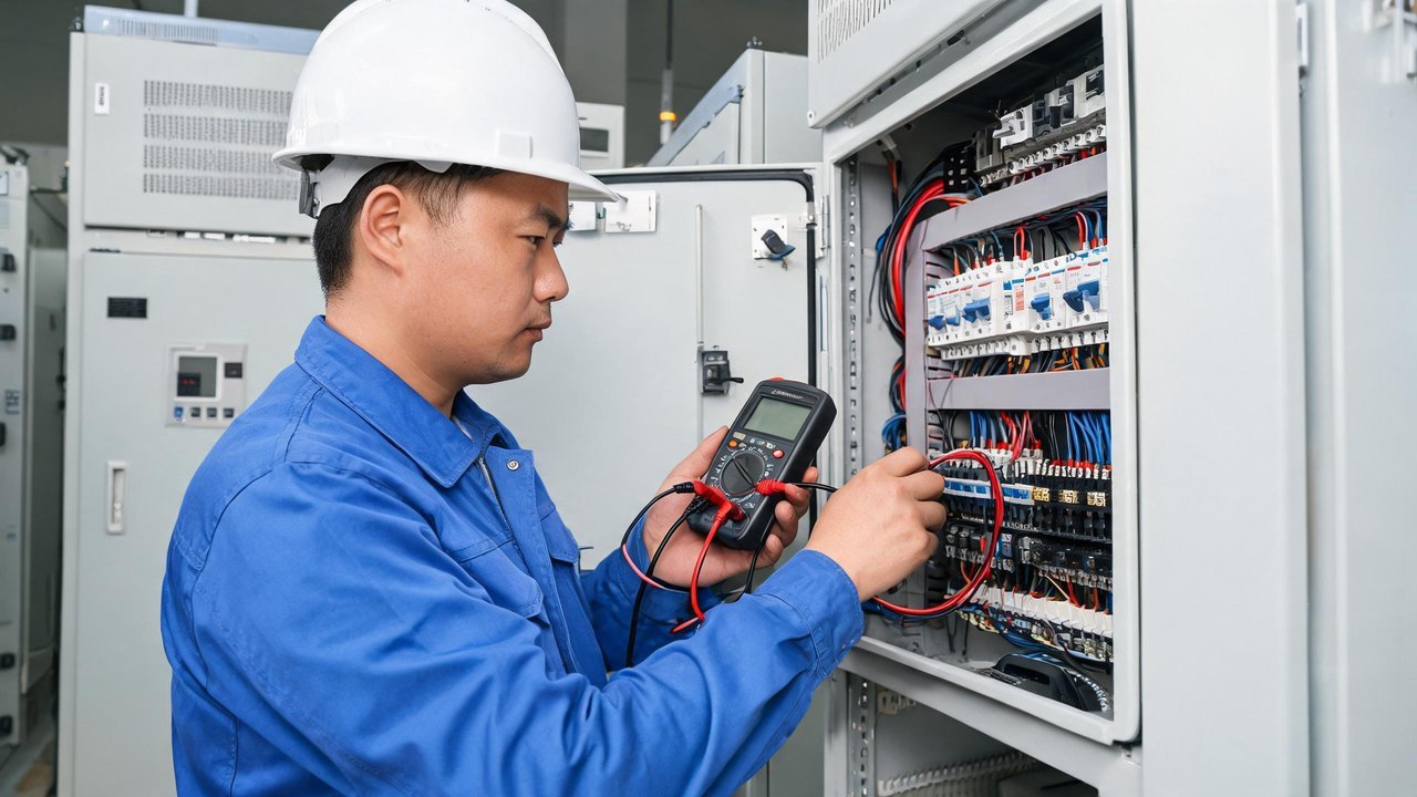 电气控制箱检查维护