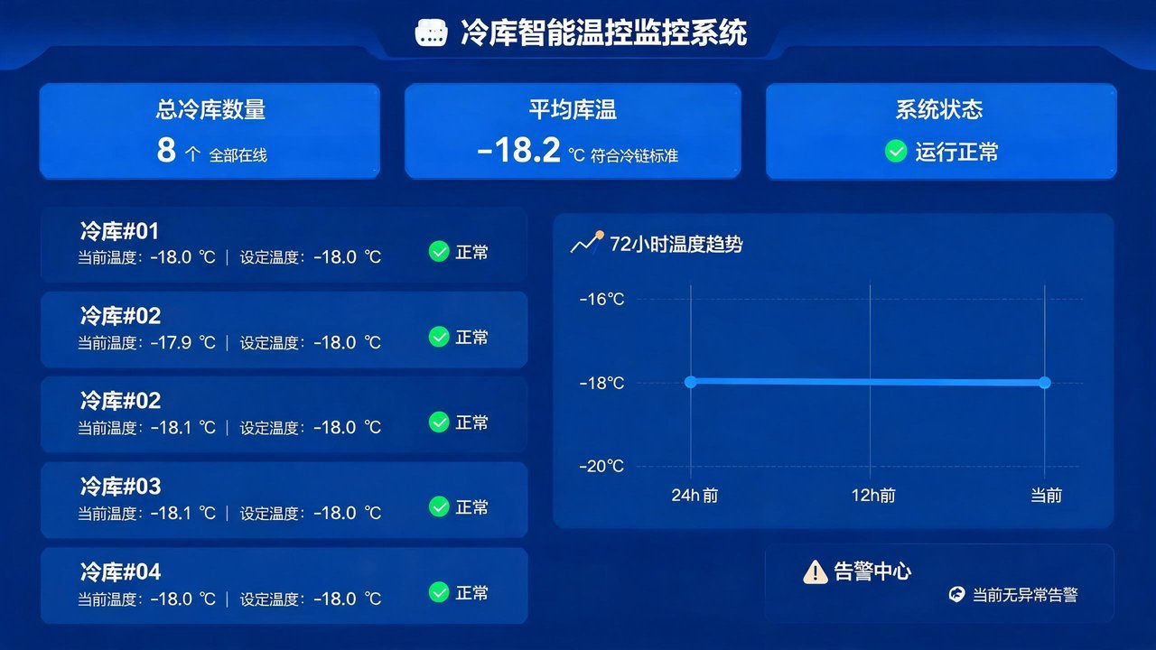 温控监控系统界面