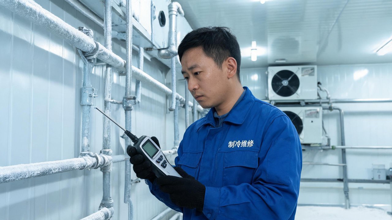 蒸发风机检测示意图
