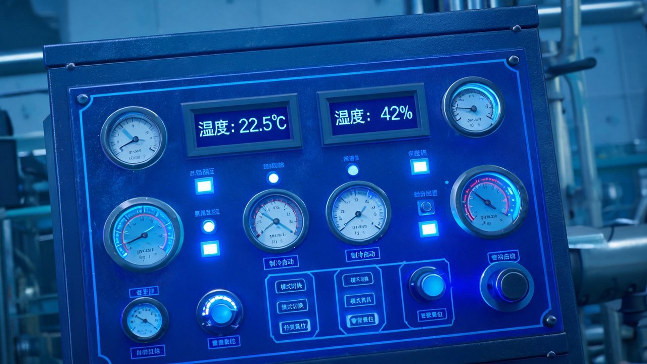 制冷系统控制面板