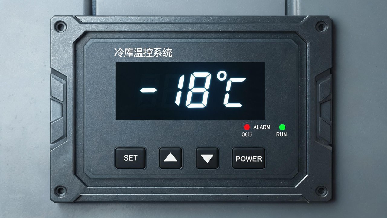 温度显示面板