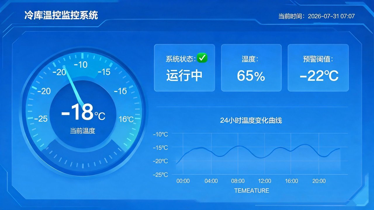 温控监控系统界面
