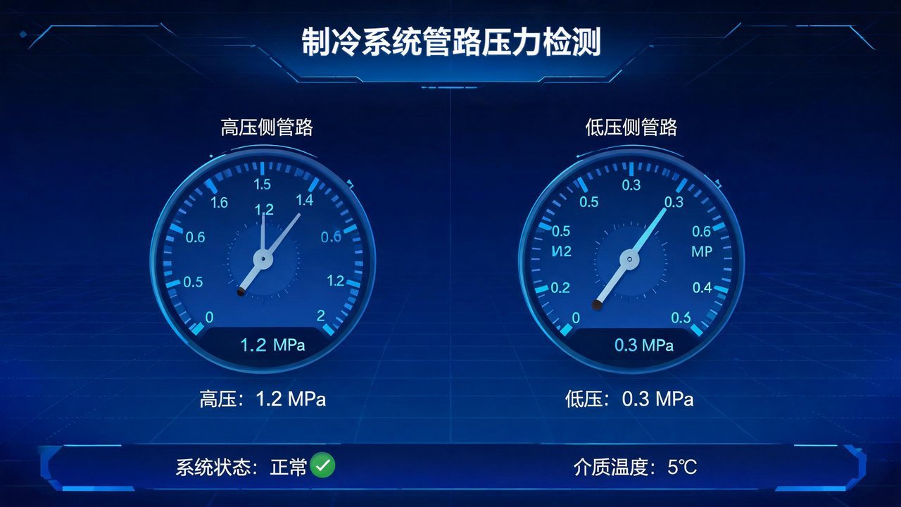 制冷系统压力监控