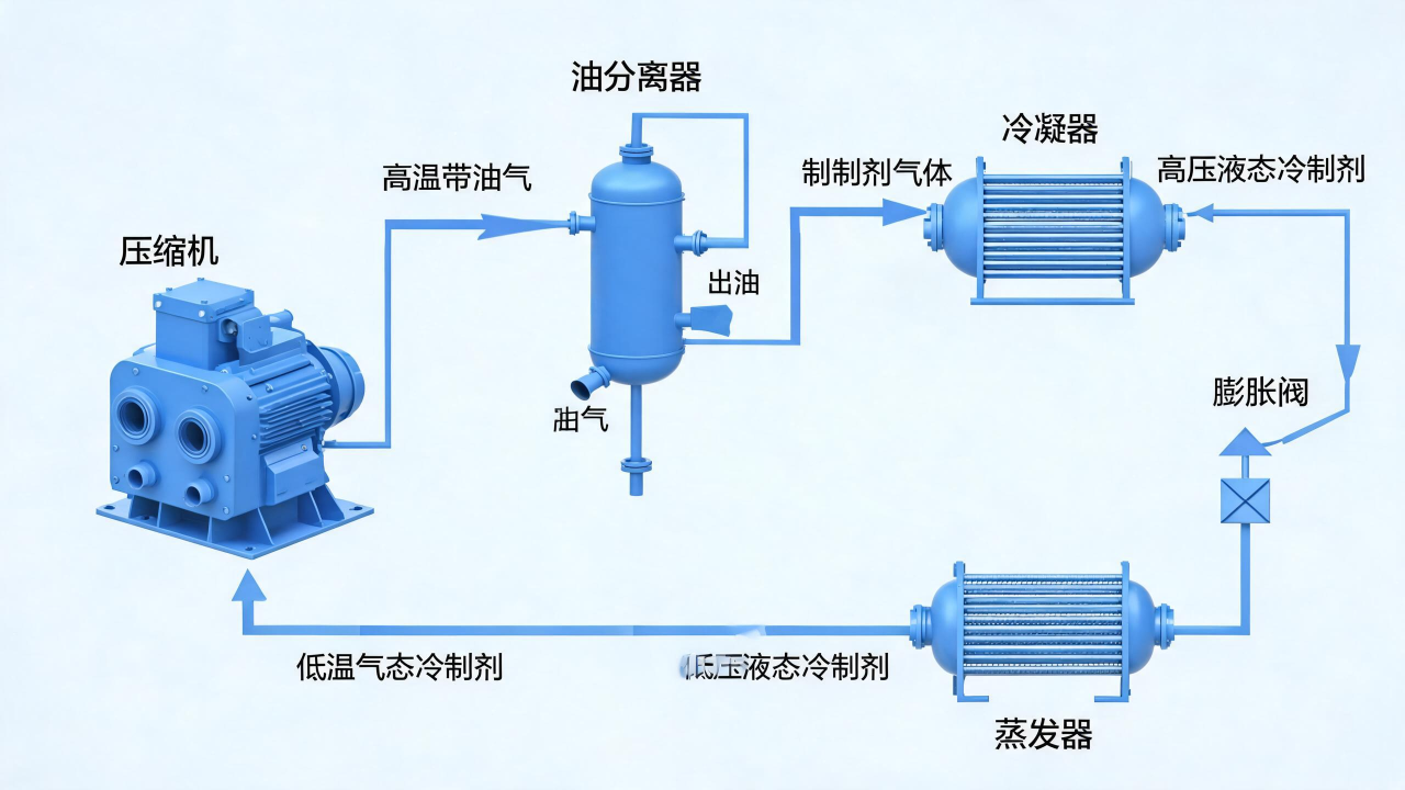 制冷系统管路