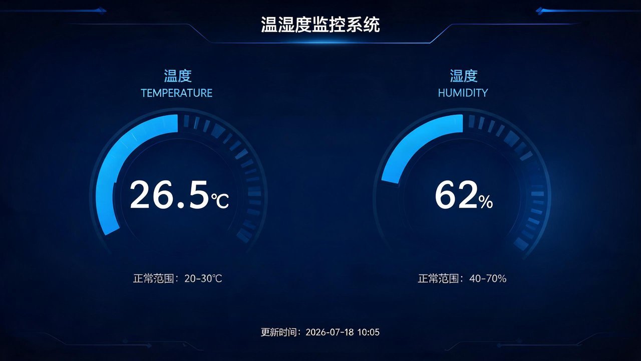温湿度监控系统界面