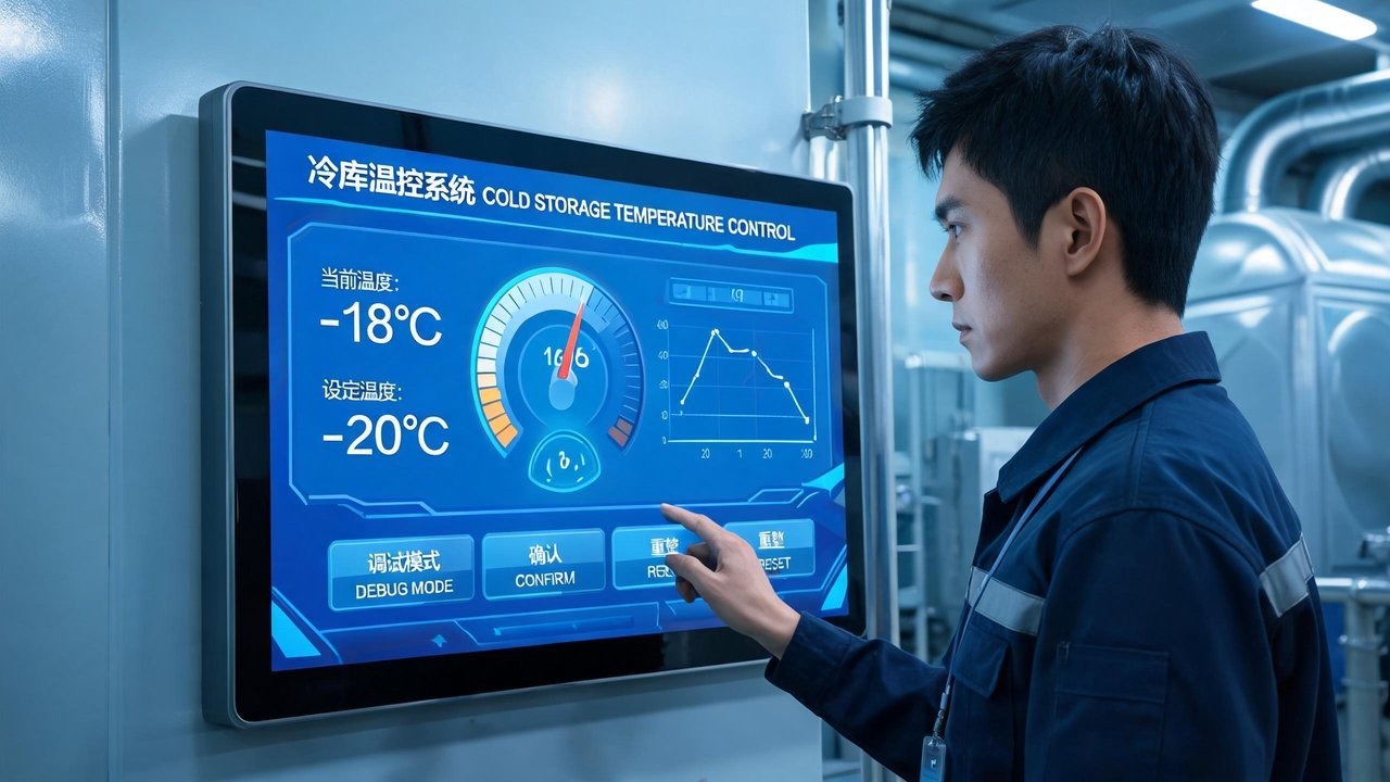 工程师调试控制系统