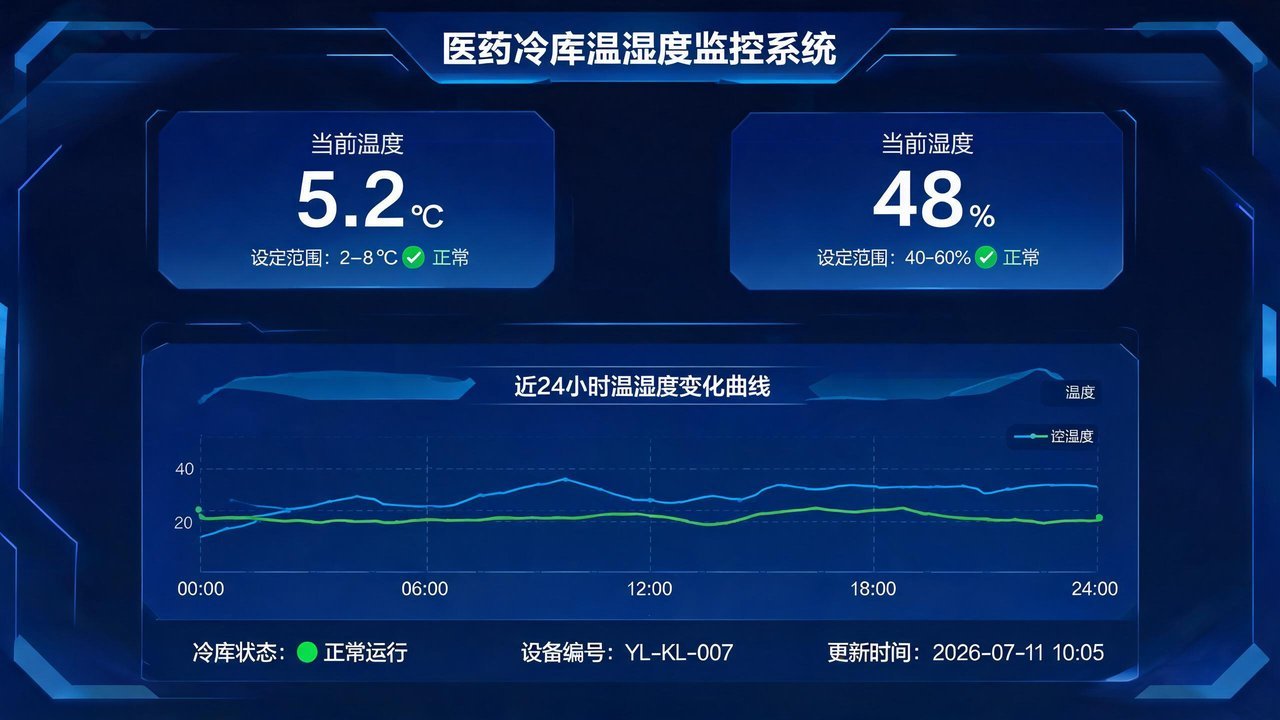 温湿度监控系统界面