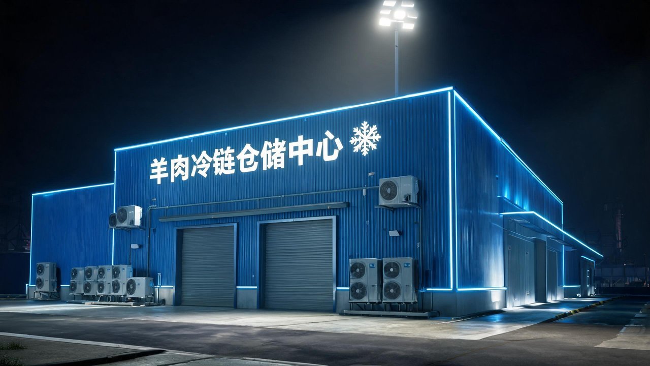 羊肉冷库外观