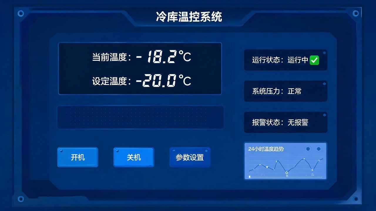 温控系统控制面板