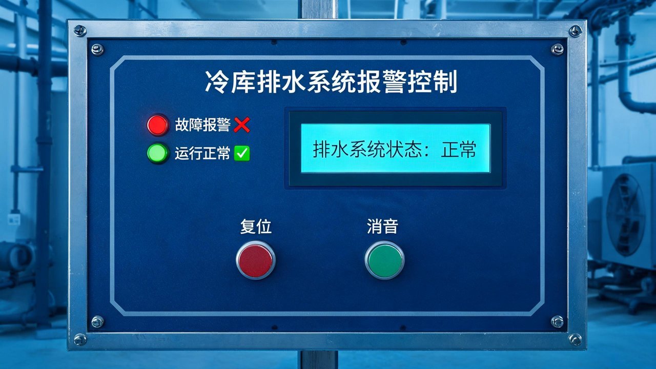 冷库排水系统报警控制面板