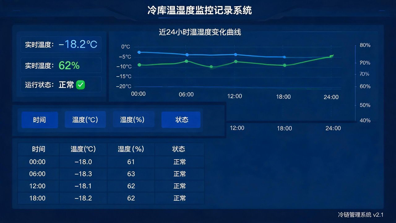 温度监控系统界面