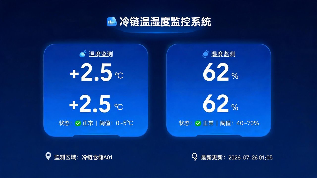 温湿度监控系统界面
