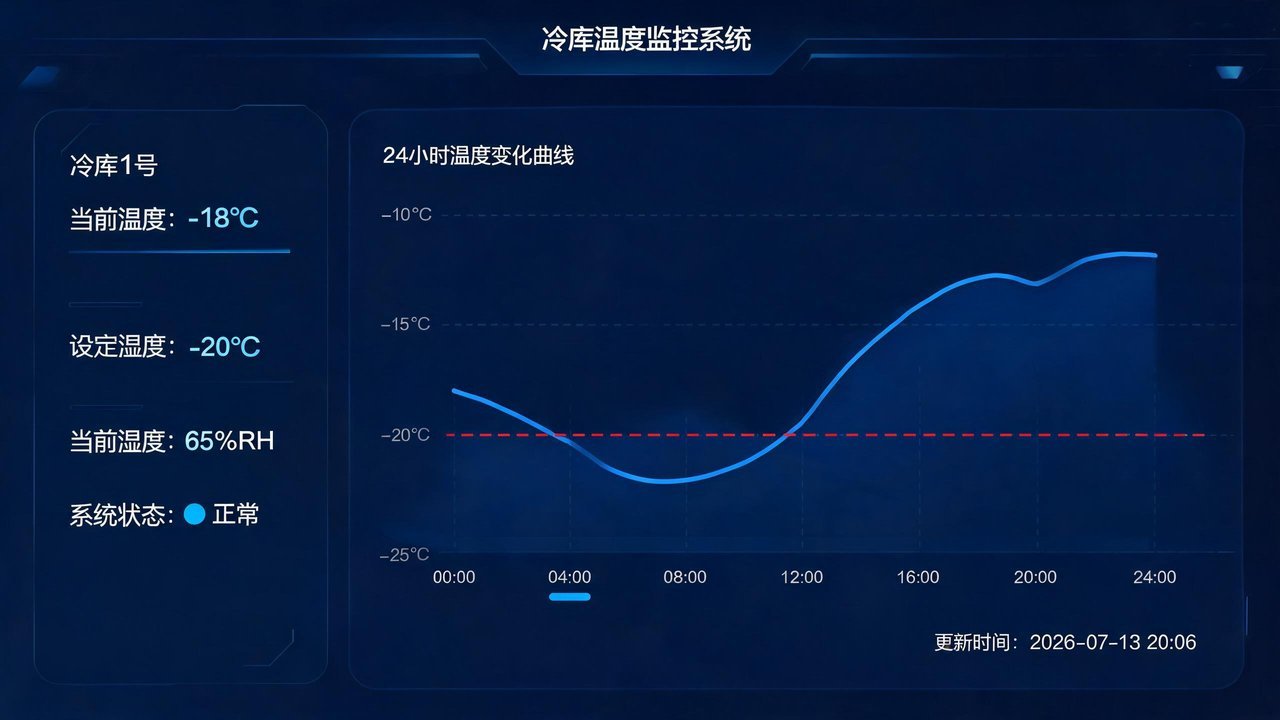 温度监控系统界面