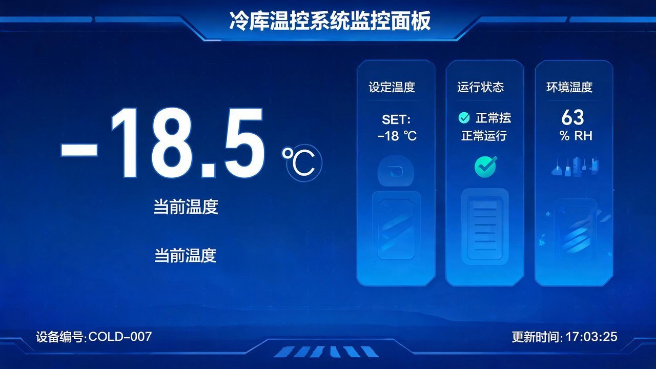 温控系统监控面板