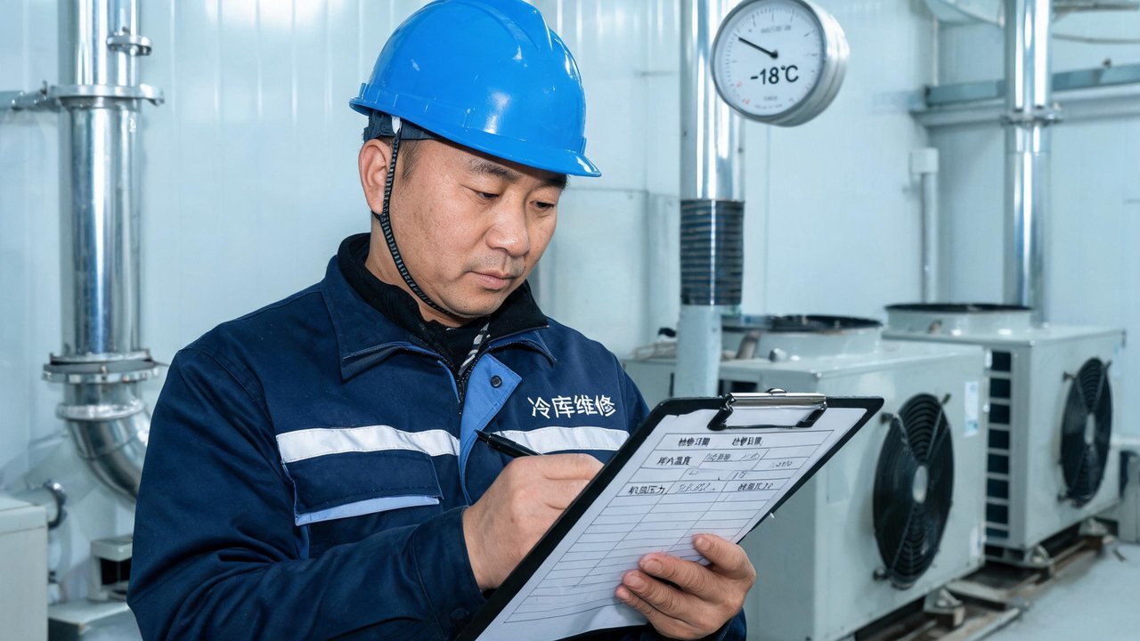 维修师傅记录检修数据